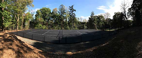 Sport Court by Curti’s Landscaping in Rockland County